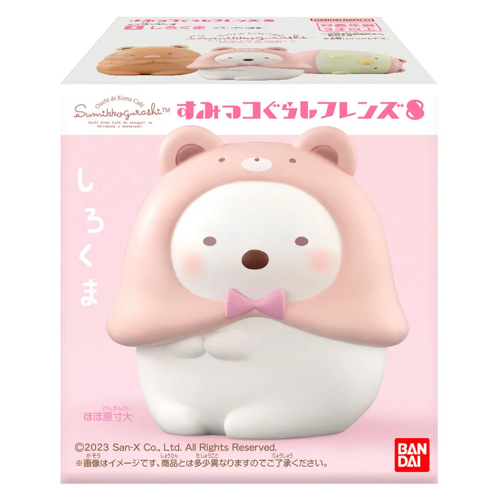 Sumikko Gurashi Friends Figure Vol.8 5 cm - 1 Unidade Aleatória